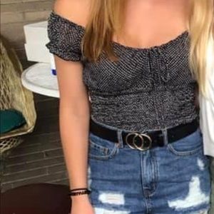 Cotton candy LA boutique top